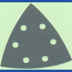 Kaindl Delta-Schleifscheiben AU – 93 mm 6-fach gelocht, K400 extra fein