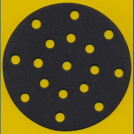 KLINGSPOR Haft-Schleifscheiben SC – Ø 150 mm 17-fach gelocht, K120 mittelgrob
