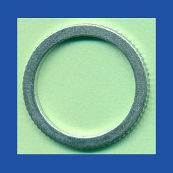rictools Präzisions-Reduzierring gerändelt normal – 25 mm / 20 mm, Stärke 1,4 mm