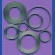 rictools Präzisions-Reduzierring gerändelt normal, 16 mm / 10 mm, Stärke 1,4 mm