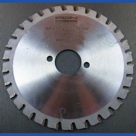 EDN Hartmetallbestücktes Stahl-Trenn-Kreissägeblatt STW ''Dry Cutter'' fein – Ø 150 mm, Bohrung 30 mm