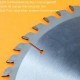 EDN Hartmetallbestücktes Kreissägeblatt Serie 05 orange Wechselzahn sehr fein – Ø 190 mm, Bohrung 30 mm