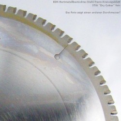 EDN Hartmetallbestücktes Stahl-Trenn-Kreissägeblatt STW ''Dry Cutter'' fein – Ø 305 mm, Bohrung 25,4 mm (1'')