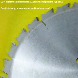 EDN Hartmetallbestücktes Zuschneidsägeblatt Typ LWZ – Ø 450 mm, Bohrung 30 mm