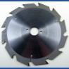 EDN Hartmetallbestücktes Kreissägeblatt Serie 05 weiß Flachzahn grob – Ø 160 mm, Bohrung 20 mm