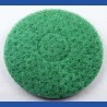 rictools Haft-Reinigungsvlies – Ø 150 mm, grün, hart, leicht abrasiv