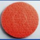 rictools Haft-Reinigungsvlies – Ø 150 mm, rot, mittel, nicht abrasiv