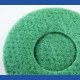 rictools Haft-Reinigungsvlies – Ø 200 mm, grün, hart, leicht abrasiv