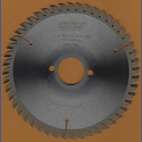 EDN Hartmetallbestücktes Kreissägeblatt Serie 05 gold Wechselzahn extra fein – Ø 150 mm, Bohrung 30 mm