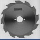 EDN Hartmetallbestücktes Kreissägeblatt Serie 05 weiß Flachzahn grob – Ø 180 mm, Bohrung 30 mm