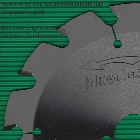 blueline by AKE Baukreissägeblatt HW Trapezzahn grob – Ø 210 mm, Bohrung 30 mm
