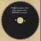 H.O. Schumacher+Sohn Kreissägeblatt Chrom-Vanadium B Feinzahn antihaftbeschichtet – Ø 180 mm, Bohrung 30 mm