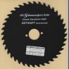 H.O. Schumacher+Sohn Kreissägeblatt Chrom-Vanadium A Grobzahn antihaftbeschichtet – Ø 180 mm, Bohrung 30 mm