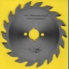 H.O. Schumacher+Sohn Hartmetallbestücktes Kreissägeblatt Standard Mittelzahn – Ø 125 mm, Bohrung 20 mm