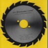 H.O. Schumacher+Sohn Hartmetallbestücktes Kreissägeblatt Standard Mittelzahn – Ø 160 mm, Bohrung 30 mm