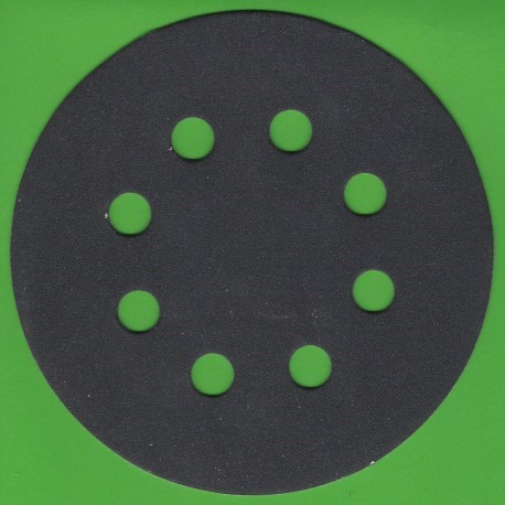 KLINGSPOR Haft-Schleifscheiben SC – Ø 125 mm 8-fach gelocht, K220 fein