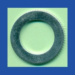 rictools Präzisions-Reduzierring gerändelt dünn – 25,4 mm (1'') / 16 mm, Stärke 1,2 mm