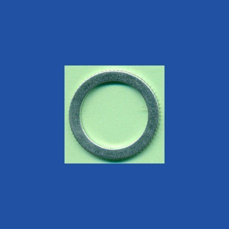 rictools Präzisions-Reduzierring gerändelt dünn – 25,4 mm (1'') / 19 mm (3/4''), Stärke 1,2 mm