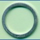 rictools Präzisions-Reduzierring gerändelt dünn – 25,4 mm (1'') / 20 mm, Stärke 1,2 mm