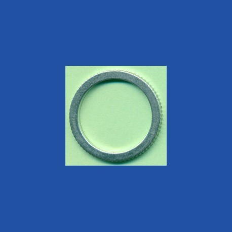 rictools Präzisions-Reduzierring gerändelt dünn – 25 mm / 20 mm, Stärke 1,2 mm