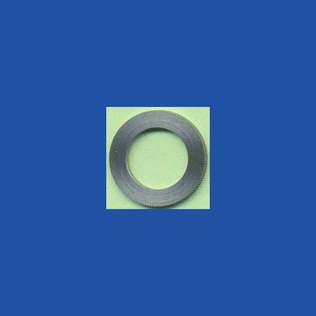 rictools Präzisions-Reduzierring gerändelt extra dünn – 20 mm / 12,7 mm (1/2''), Stärke 0,8 mm