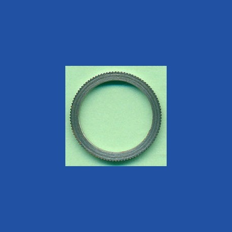 rictools Präzisions-Reduzierring gerändelt dünn – 16 mm / 12,7 mm (1/2''), Stärke 1,2 mm