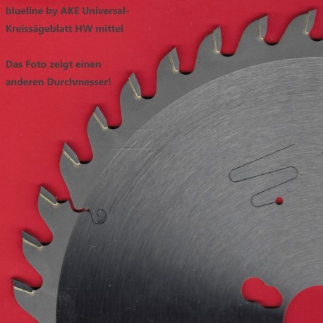 blueline by AKE Universalkreissägeblatt HW mittel – Ø 300 mm, Bohrung 30 mm