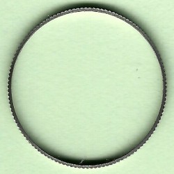 rictools Präzisions-Reduzierring gerändelt dünn – 20 mm / 19 mm (3/4''), Stärke 1,2 mm