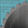 EDN Hartmetallbestücktes Baukreissägeblatt BTS ''nagelfest'' – Ø 500 mm, Bohrung 30 mm
