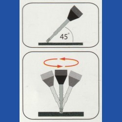 Pro-Fit Diamond Dry Diamant-Zentrierbohrer Ø 7 mm – Click & Drill für Diamant-Lochsägen bis Ø 30 mm