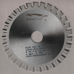 blueline by AKE Dry-Cut-Kreissägeblatt HW sehr fein – Ø 120 mm, Bohrung 20 mm