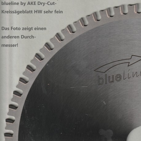 blueline by AKE Dry-Cut-Kreissägeblatt HW sehr fein – Ø 350 mm, Bohrung 30 mm