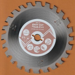 kwb EASY CUT Allzweckblatt Typ E Low Noise – Ø 156 mm, Bohrung 12,75 mm (1/2'')