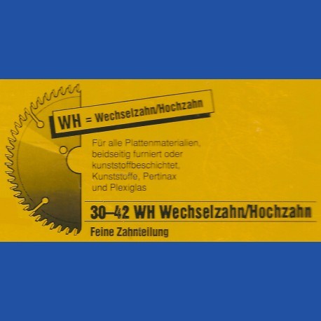 PRÄZISA Jännsch Hartmetall-Kreissägeblatt Type WH Wechselzahn fein – Ø 140 mm, Bohrung 20 mm