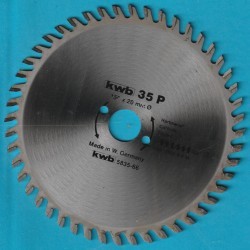 kwb Präzisionsblatt Typ P Hartmetall Vielzahn – Ø 150 mm, Bohrung 20 mm 