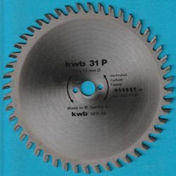 kwb Präzisionsblatt Typ P Hartmetall Vielzahn – Ø 150 mm, Bohrung 13 mm 