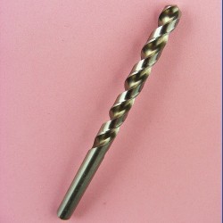 rictools Aluminiumbohrer HSS-G Typ W Ø 4 mm | Gesamtlänge 75 mm, Arbeitslänge 43 mm