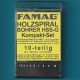 FAMAG Holzspiralbohrer HSS-G Exzellent Kompakt-Set – 10 Bohrer in Kunststoff-Kassette