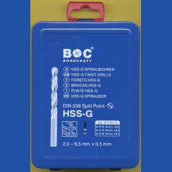 Stahlbohrer HSS-G / HSS-G-TiN Sortimente