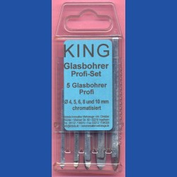 KING Glasbohrer Sortimente