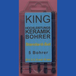 KING Hochleistungs-Keramikbohrer Sortimente