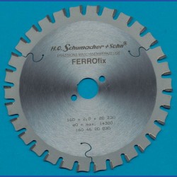 Kreissägeblätter Ø 160 mm, Bohrung 20 mm