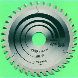 Kreissägeblätter Ø 165 mm, Bohrung 30 mm