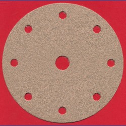Haft-Schleifscheiben Ø 150 mm 9-fach gelocht