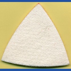Haft-Polierscheiben in Delta-Form
