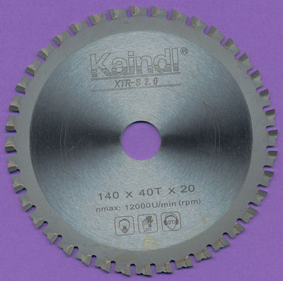 Kaindl XTR-S 2.0 Multisägeblatt für Kreissägen, Ø 140 mm, Bohrung 20 mm