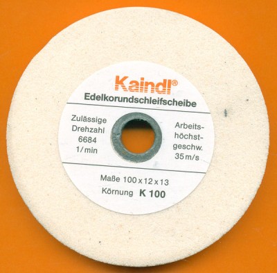 Kaindl Edelkorund-Schleifstein für die Bohrmaschine